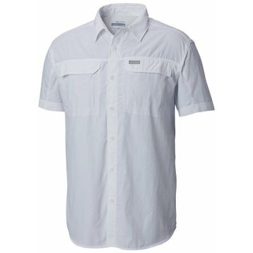 Columbia AO0647-100 Beyaz Silver Short Outdoor Kısa Kollu Erkek Gömlek