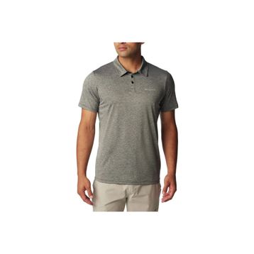 Columbia AO3614-011 Hike Polo Gri Outdoor Polo Erkek T-Shirt