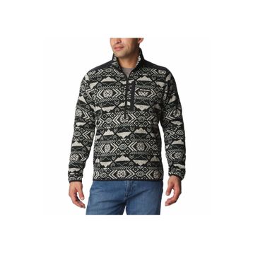 Columbia AO6753-010 Sweater Weather Printed Half Zip Erkek Polar