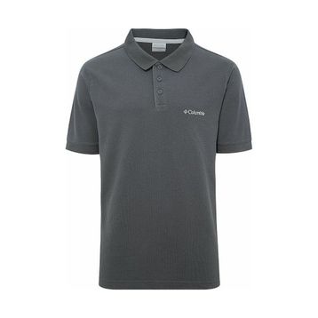 Columbia CS0084-011 Gri M Cascade Range Solid Polo Yaka Erkek T-Shirt