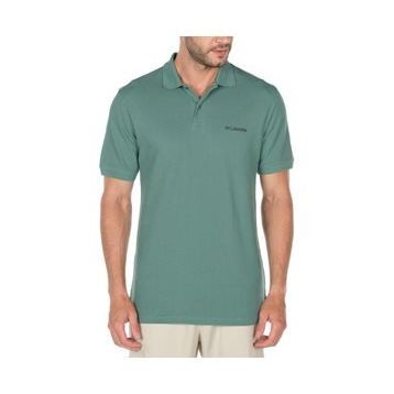 Columbia CS0084-011 Gri M Cascade Range Solid Polo Yaka Erkek T-Shirt