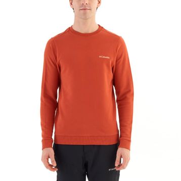 Columbia CS0204-636 Turuncu M Basic Crew Erkek Sweatshirt