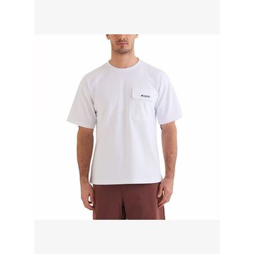 Columbia CS0376-100 CSC Heritage Beyaz Kısa Kollu Outdoor Erkek T-shirt