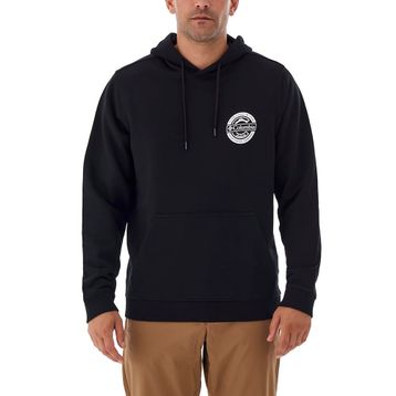 Columbia CS0391-010 Siyah Button Badge Hoodie Erkek Outdoor Sweatshirt