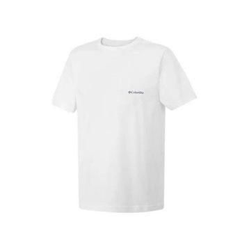 Columbia Csc Basic Logo Beyaz Erkek T-shirt
