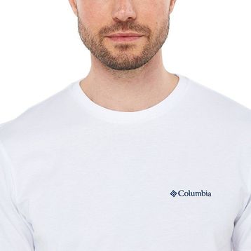 Columbia Csc Basic Logo Beyaz Erkek T-shirt
