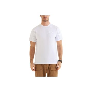 Columbia Csc Camp Icons Beyaz Kısa Kollu Erkek T-shirt