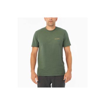 Columbia CSC M Basic Logo Brushed Yeşil Kısa Kollu Erkek T-Shirt