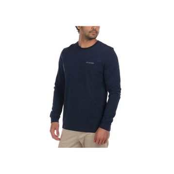 Columbia Csc M Basic Sm Logo Ls Tee Lacivert Erkek Tisort