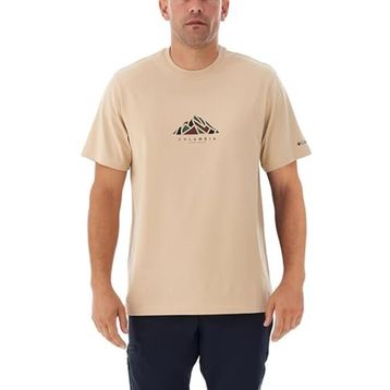 Columbia CSC Rocky Range Deve Tüyü Kısa Kollu Erkek T-shirt