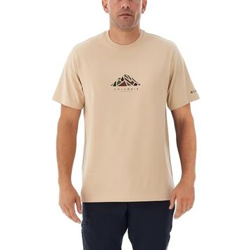 Columbia CSC Rocky Range Deve Tüyü Kısa Kollu Erkek T-shirt