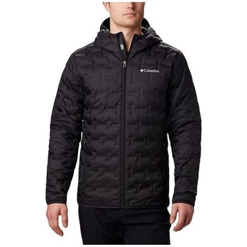 Columbia Delta Ridge Down Hooded Siyah Erkek Kaz Tüyü Mont