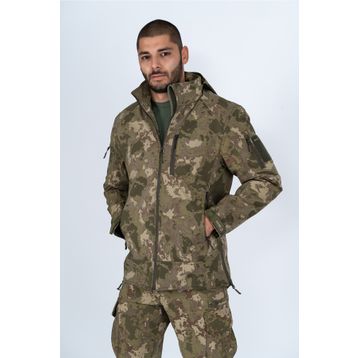 Combat Tactical 305 Kamuflaj Desen Soft Shell Taktik Mont