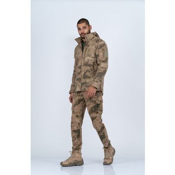 Combat Tactical 305 Kamuflaj Desen Soft Shell Taktik Mont