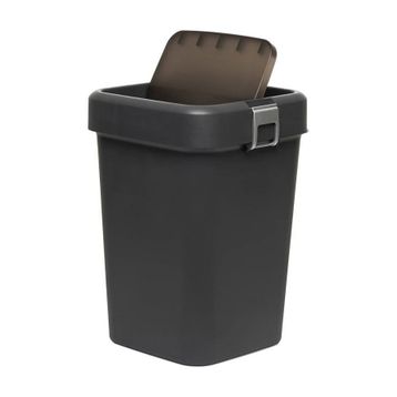 Comfort Kilitli Antrasit 8 lt Çöp Kovası