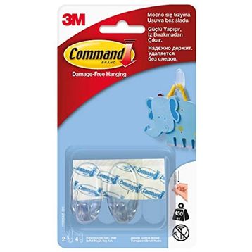 Command 17092 Şeffaf Askı Güçlü Yapıştırıcı