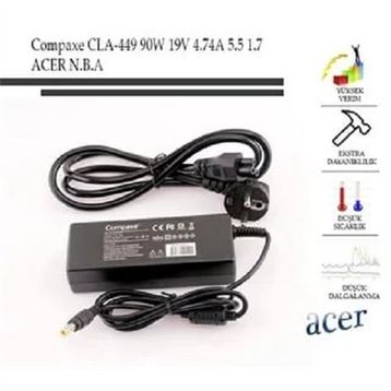Compaxe CLA-449 19v 7.1a 5.5-1,7 Acer Notebook Adaptör