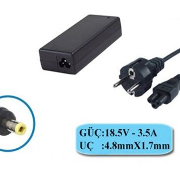 Compaxe CLH-306 Compaxe CLH-306 Hp 65W 18.5V 3.5A 4.8-1.7 Notebook Adaptörü