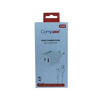 Compaxe CTA-200CA PD QC 3.0 35 W Ev Şarj Kafası