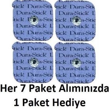 Compex Dura Stick 5x5 Kare Çıtçıtlı Elektrod Çıt Çıtlı Tens Pedi