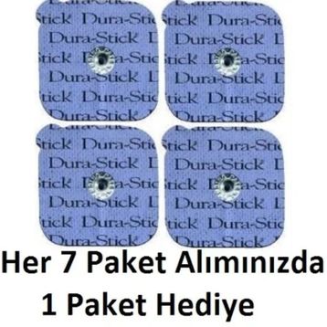 Compex Dura Stick 5x5 Kare Çıtçıtlı Elektrod Çıt Çıtlı Tens Pedi