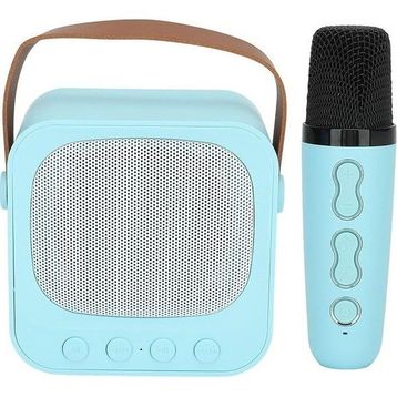 Concord K2 FM Karaoke Mikrofon Mavi Bluetooth Hoparlör