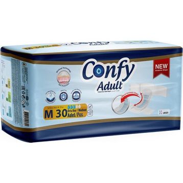 Confy Premium Adult Medium 30'lu Yetişkin Hasta Bezi