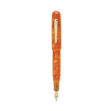 Conklin CK71412 Dk M All American Sunburst Orange Dolma Kalem