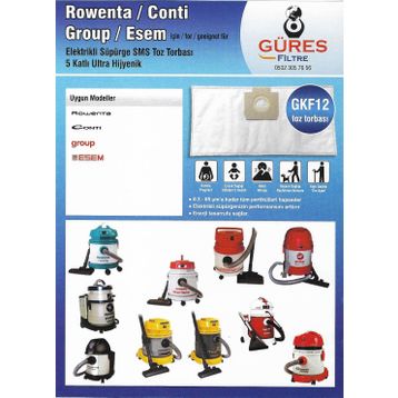 Conti Vc703 Avido 2060 Süpürge Toz Torbası
