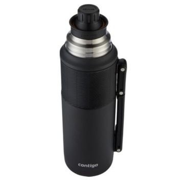 Contigo 1.2 lt Siyah Thermal Bardaklı Çelik Termos