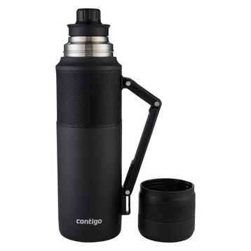 Contigo 1.2 lt Siyah Thermal Bardaklı Çelik Termos