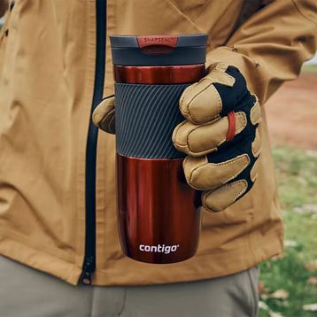 Contigo Byron Snapseal Kırmızı 470 ML Termos