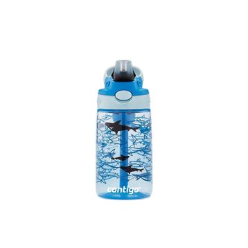 Contigo Gizmo Flip Pro Sharks Tritan 420 ml Açık Mavi Çocuk Suluğu