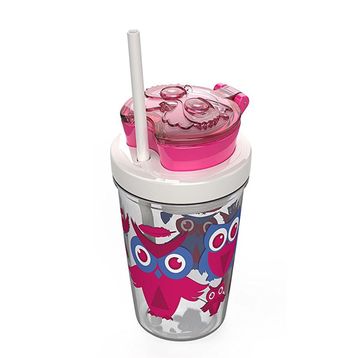 Contigo Snack Pembe Bardak