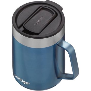 Contigo Streeterville 420 ml Mavi Vakumlu Masa Kupası
