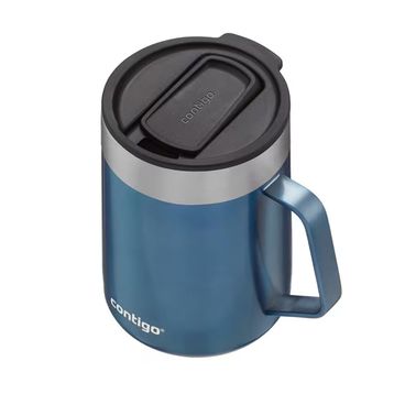 Contigo Streeterville ThermaLock 420 ml Mavi Vakumlu Termos Kupa