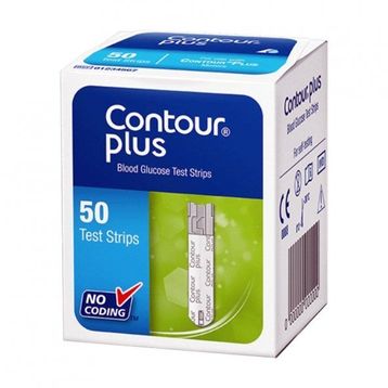 Contour 50 Adet Plus Kan Şekeri Test Stribi