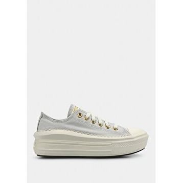 Converse A15494C Chuck Taylor All Star Move Platform Frills Gri Kadın Sneaker
