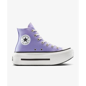 Converse Chuck Taylor All Star Lift Double Stack A15206C-513 Mor Spor Ayakkabı