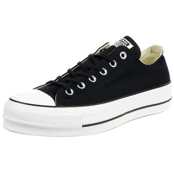 Converse Ctas Lift Ox Siyah Kadın Spor Ayakkabı