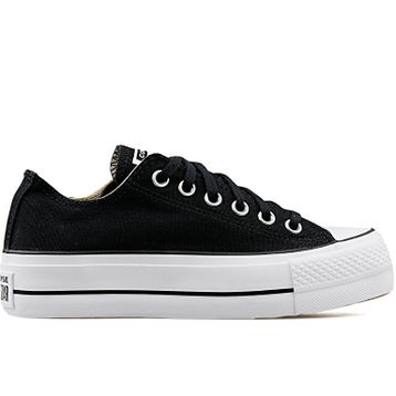 Converse Ctas Lift Ox Siyah Kadın Spor Ayakkabı