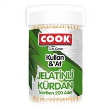Cook Jelatinli 200'lu Kürdan