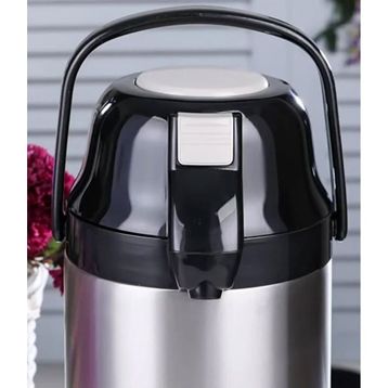 Cooker 2008 3.5 lt Siyah Pompalı Çelik Termos