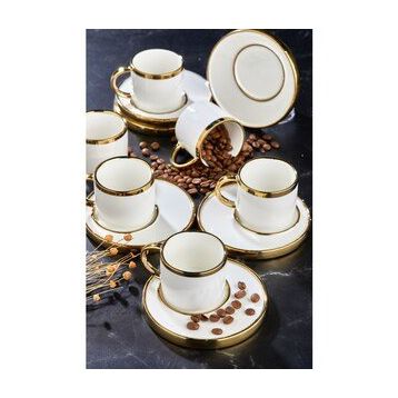 Cooker 2829 Beyaz Fincan Takımı