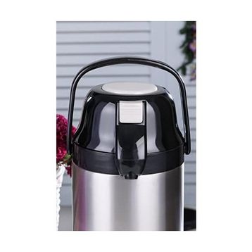Cooker 3.5 lt CKR-2008 Siyah İnox Pompalı Çelik Termos