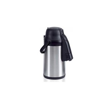 Cooker 3.5 lt CKR-2008 Siyah İnox Pompalı Çelik Termos