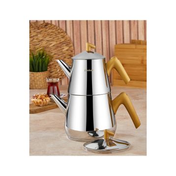 Cooker Bumerang Aile Boy Çaydanlık Bej