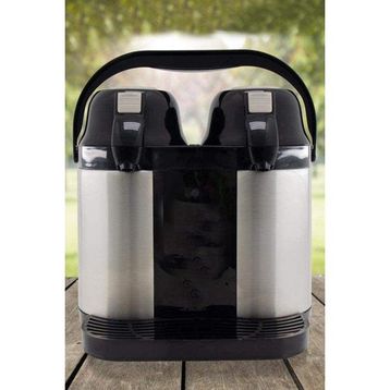 Cooker CKR-2027 5 lt Çiftli Çelik Pompalı Termos
