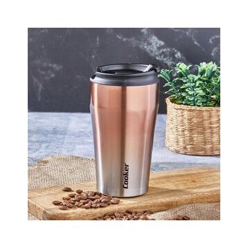Cooker CKR-2049 Bakır Çelik Bardak Termos 400 ml