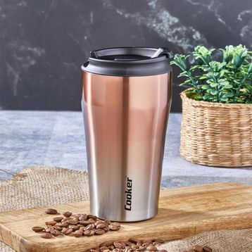 Cooker CKR-2049 Bakır Çelik Bardak Termos 400 ml